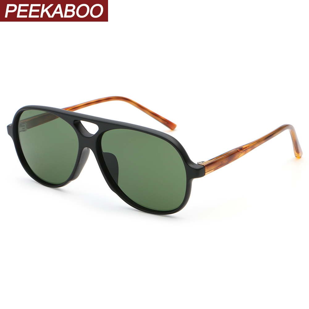 Travel Accessories Gifts For Men - Kiekeboe groen blauw zwart heren zonnebril