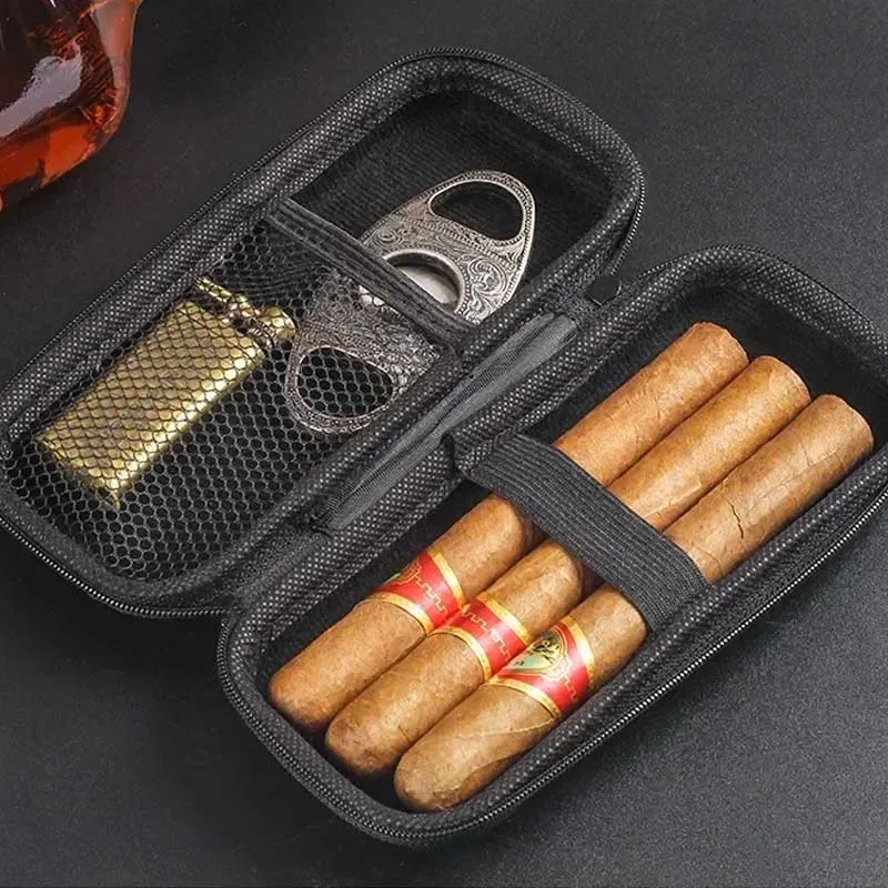 Travel Accessories Gadget - Draagbare sigarenkoffer van EVA, lichtgewicht reistas