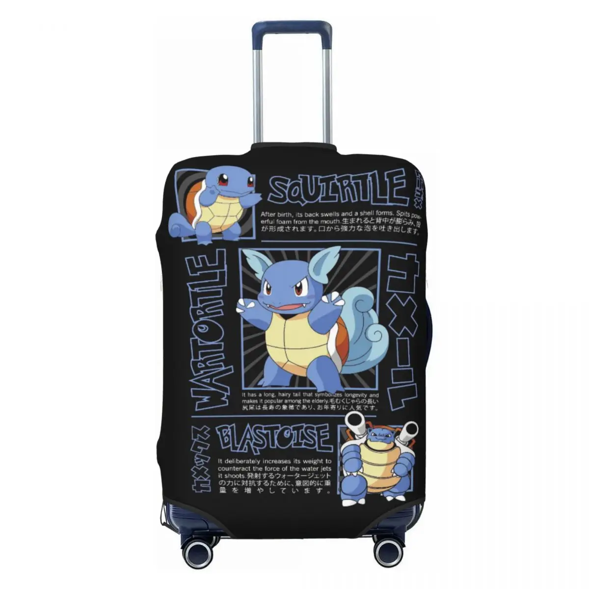 Travel Accessories For Road Trip - Elastische bagagehoes P-Pikachizer voor 18-32 inch