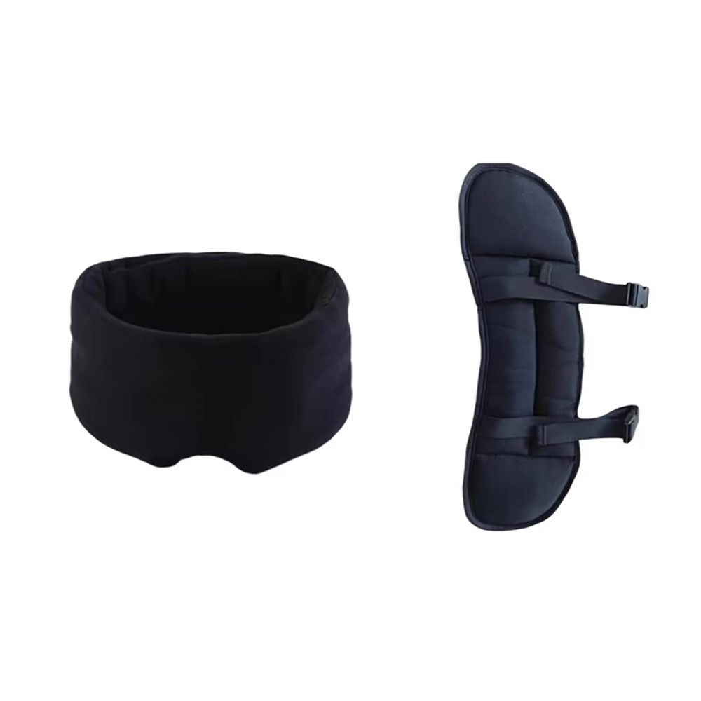 Travel Accessories For Road Trip - Nieuw 3D-gecontoureerd reiskussen 100% verduisterend slaapmasker