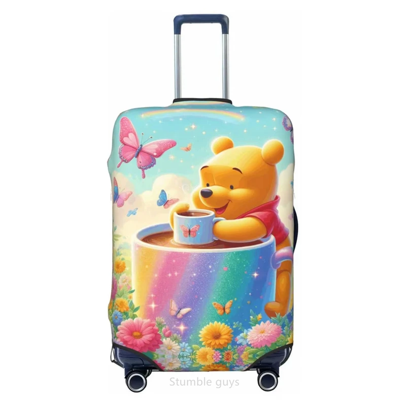 Travel Accessories For Road Trip - Elastische bagagehoes met beerprint voor 18-32