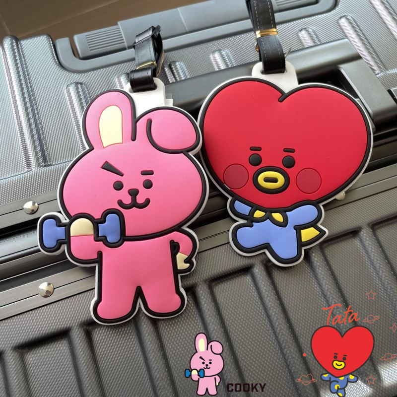Travel Accessories To Gift - BT21 cartoon schattige sleutelhanger Kawaii unisex