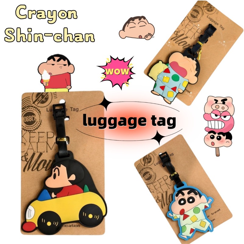 Travel Accessories And Bags - Crayon Shin-chan cartoon anime persoonlijkheid mode