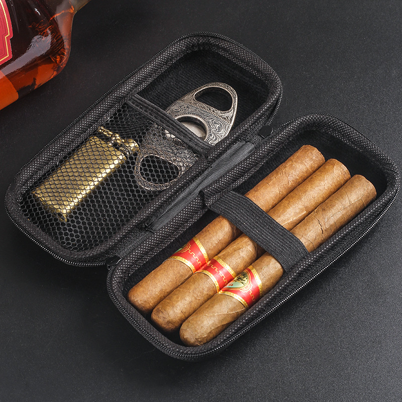 Travel Accessories And Bags - 1 Pc Draagbare Sigaar Reistas Eva