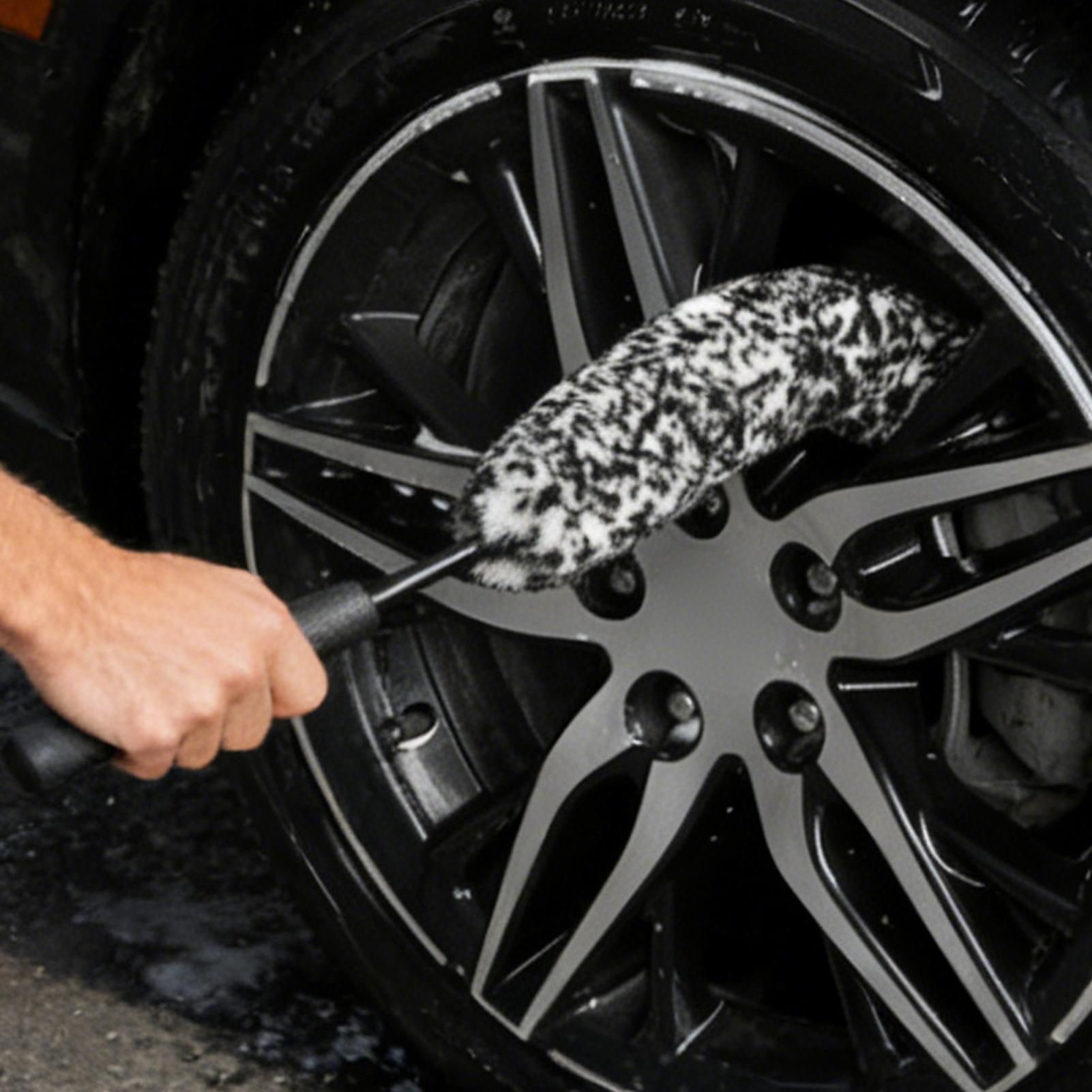 Travel Accessories For Road Trip - Wielborstel Krachtig Comfortabel handvat Autowielreiniger Voertuigaccessoires