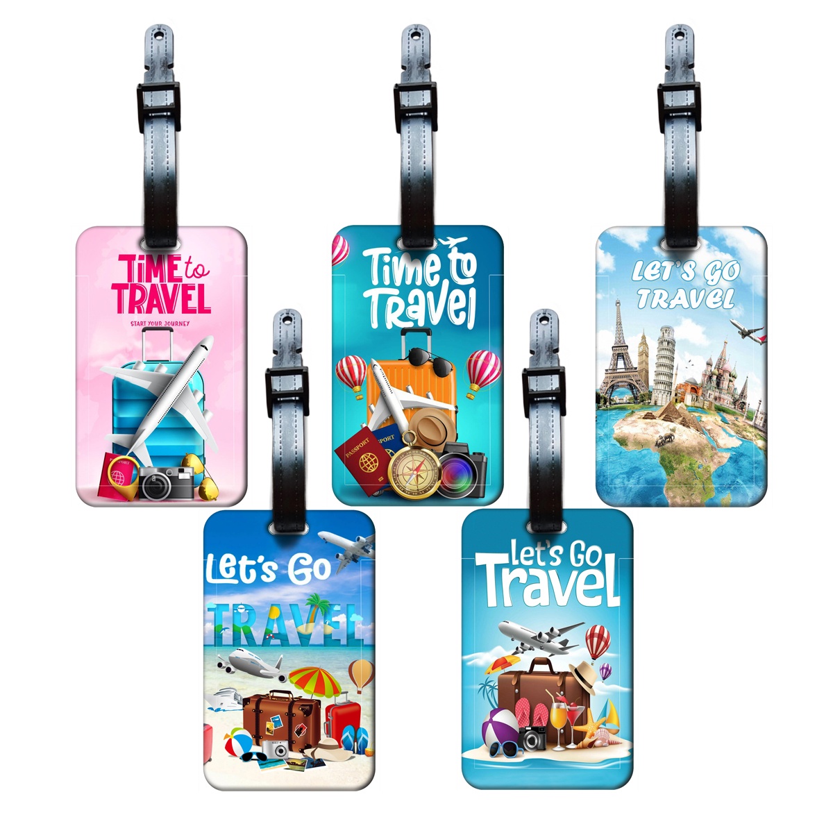 Travel Accessories Gifts For Men - Reisstijl bagagelabel Heren Dames Reisbagagelabel Klassieke