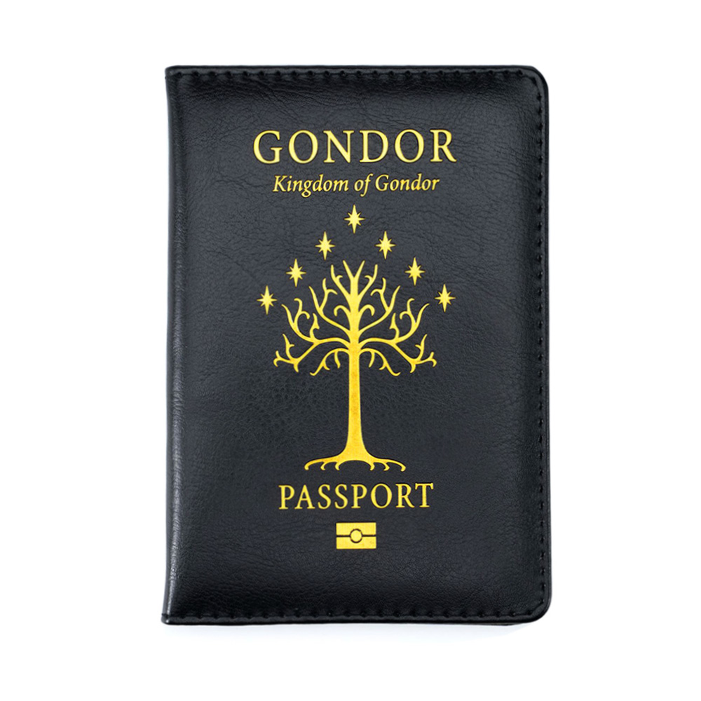 Travel Accessories Gifts For Men - Reizen Accessoires Gondor Tree paspoorthoesje Boom