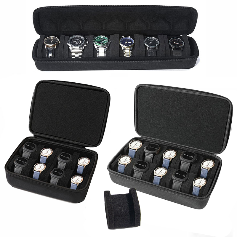 Horloge-opbergdoos 6/10 vakjes - Travel Accessories Case recensie en prijs