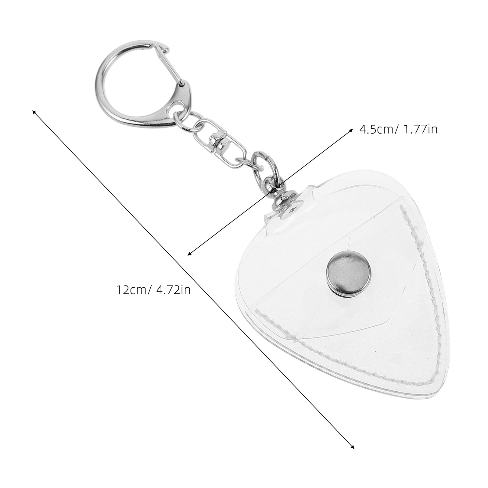 Transparante gitaarplectrumhou - Travel Accessories Case recensie en prijs