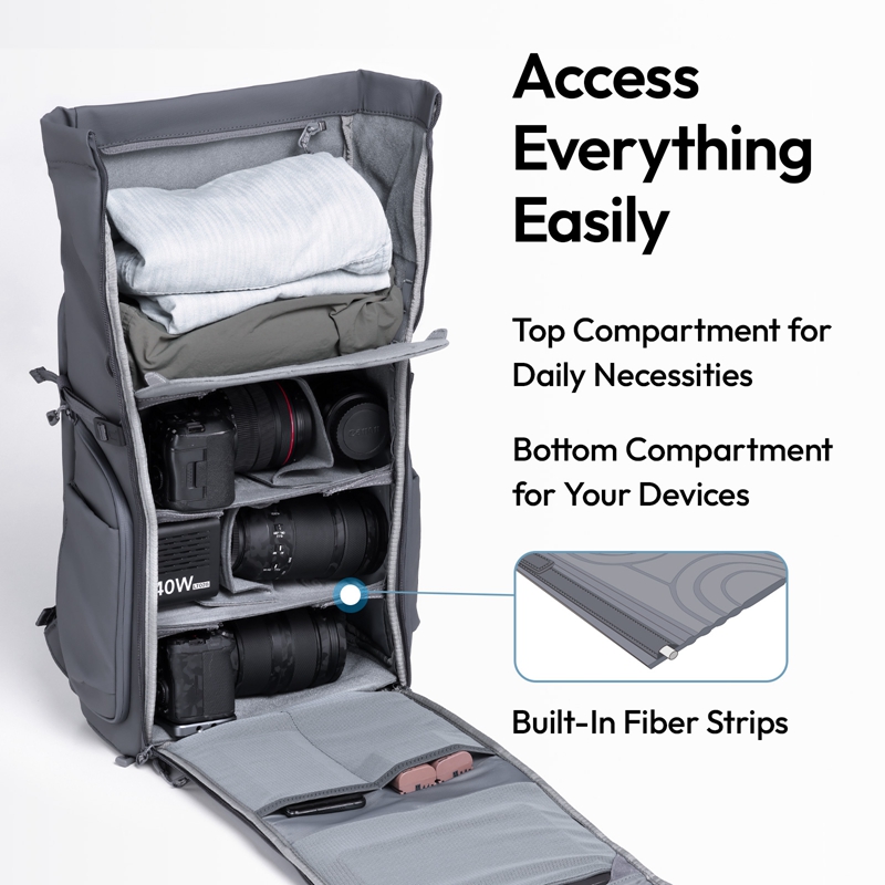Ulanzi BP04 camerarugzak met h - Travel Access recensie en prijs