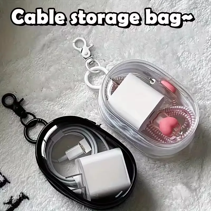 Draagbare mini transparante op - Cable Organizer Travel recensie en prijs