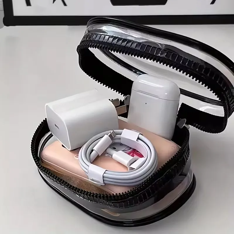 Draagbare mini transparante op - Cable Organizer Travel recensie en prijs