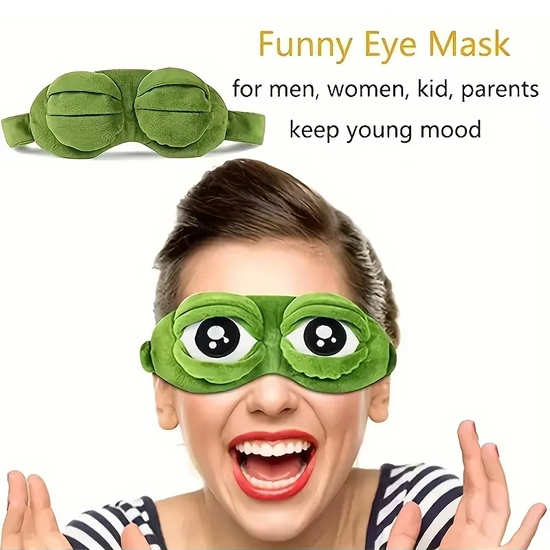Kikkervormig oogmasker feestsp - Travel Accessories Gadget recensie en prijs