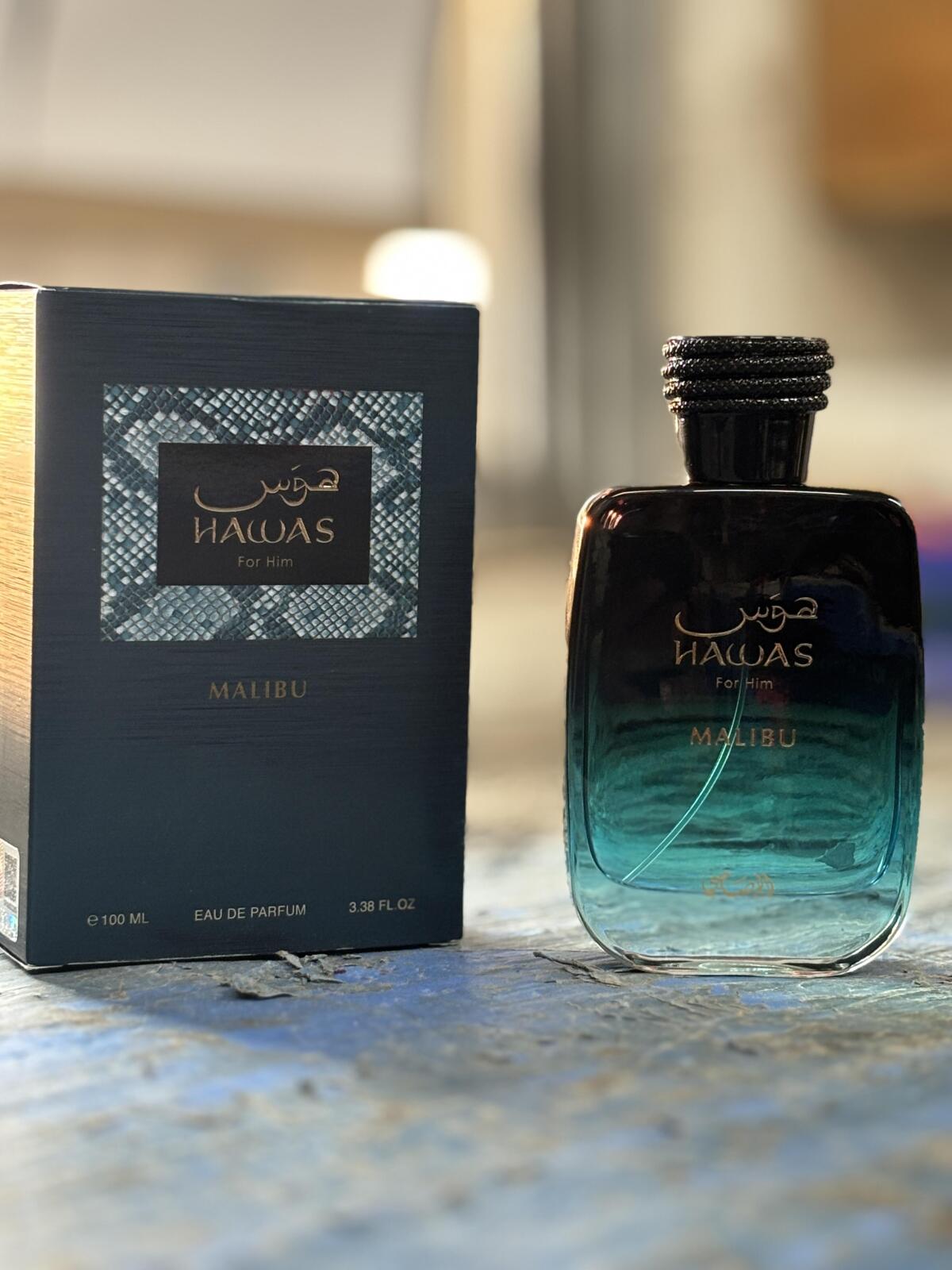 Rasasi Hawas Malibu For Him ED - Travel Access recensie en prijs