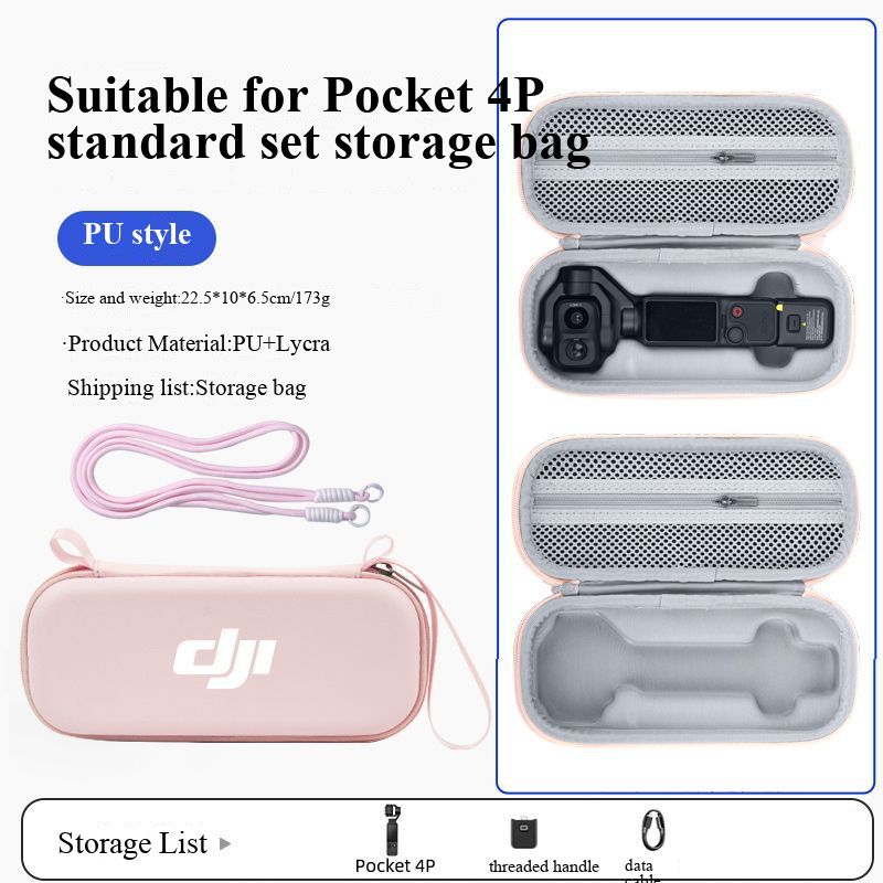Opbergtas voor DJI Pocket 4 Pr - Travel Accessories Case recensie en prijs