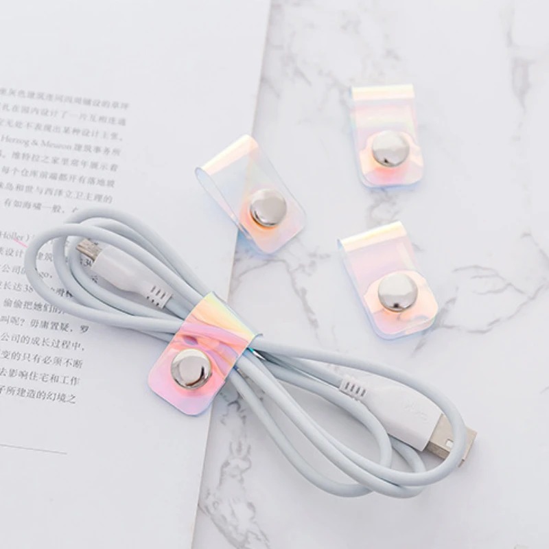 5 stks INS Laser PVC Starp Dat - Cable Organizer Travel recensie en prijs