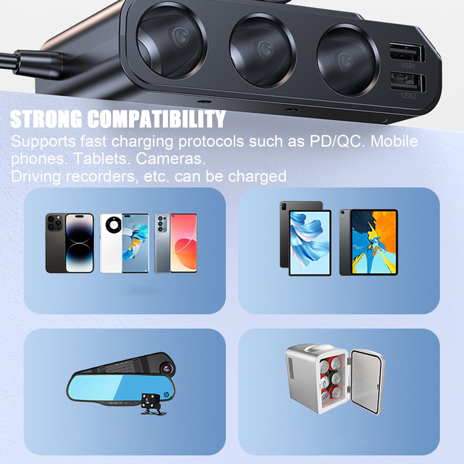 Auto-oplaadpoort Snel opladen  - Travel Accessories For Road Trip recensie en prijs