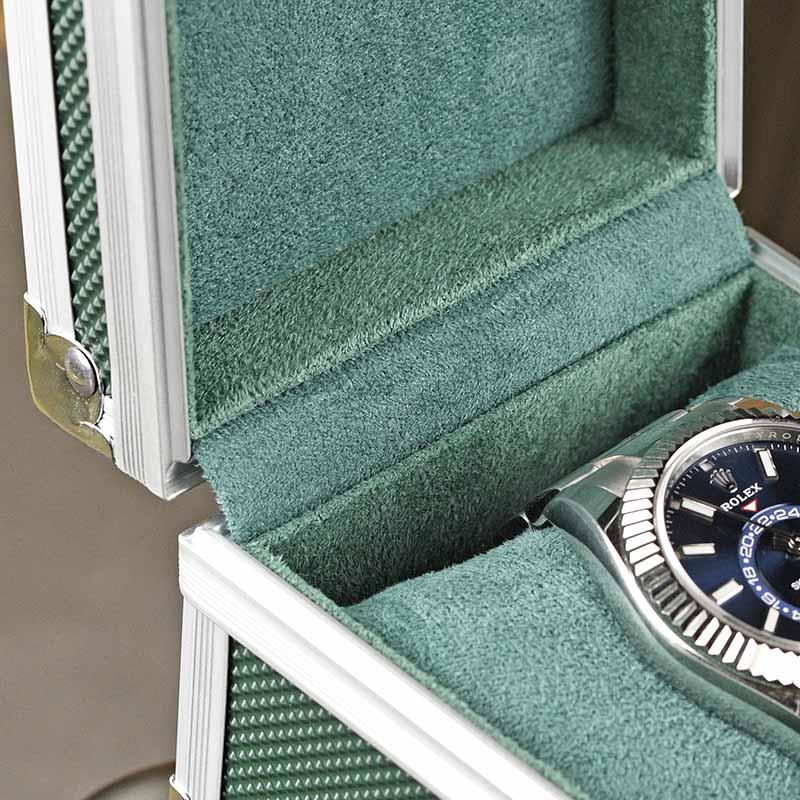 Draagbare Aluminium Horlogekas - Travel Accessories Gifts For Men recensie en prijs