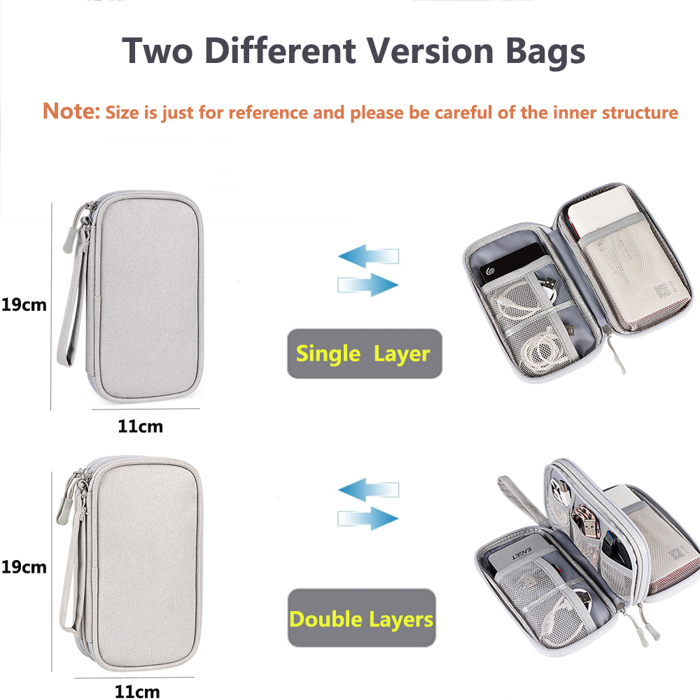 Multifunctionele make-uptas Ka - Cable Organizer Travel recensie en prijs