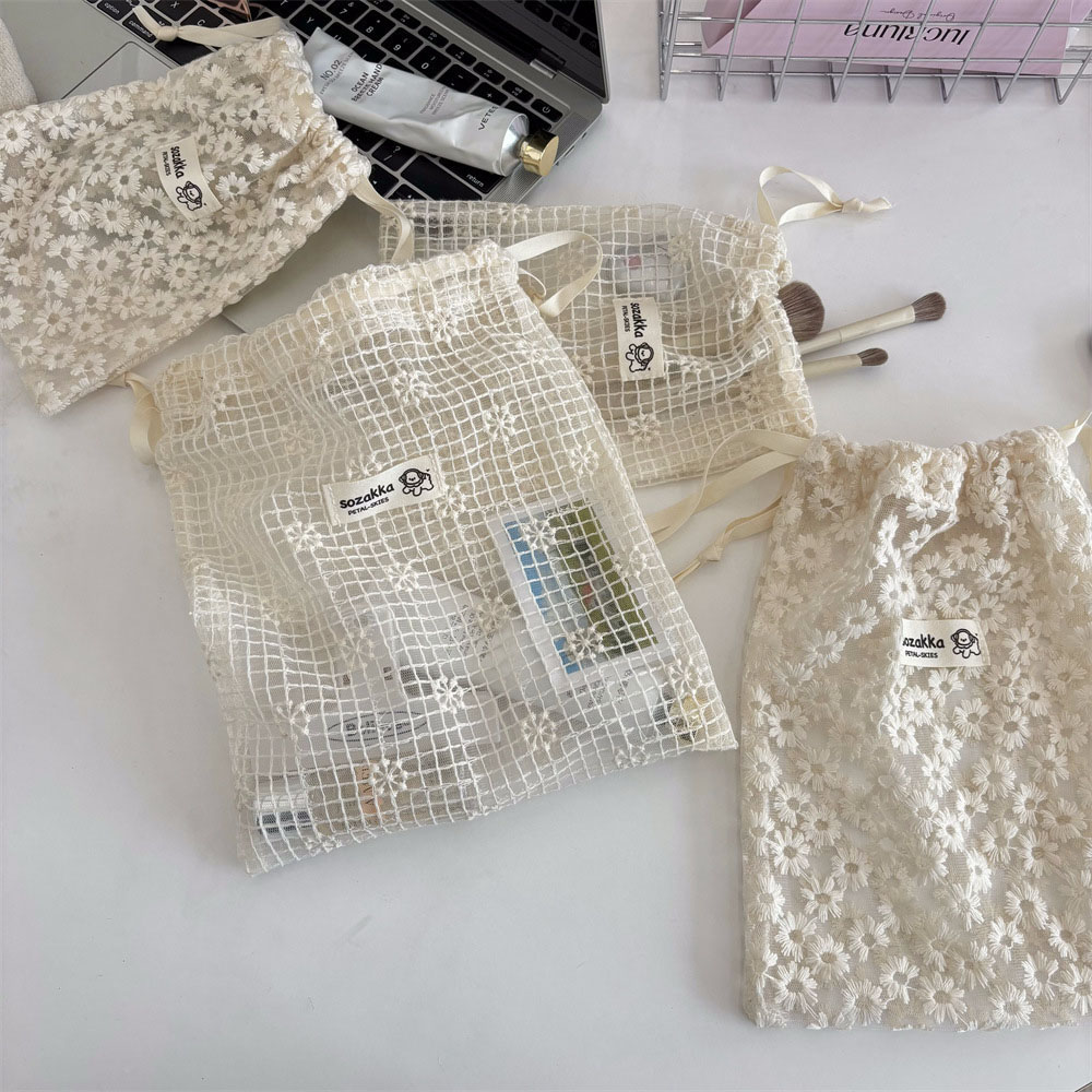 Kant geborduurde Daisy Mesh ma - Travel Accessories And Bags recensie en prijs