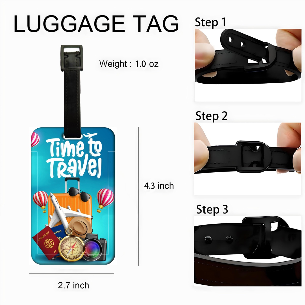 Reisstijl bagagelabel Heren Da - Travel Accessories Gifts For Men recensie en prijs