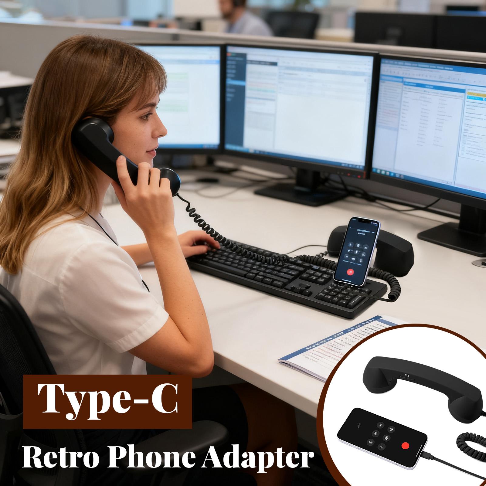 Type-C Retro Telefoonadapter V - Travel Accessories To Gift recensie en prijs