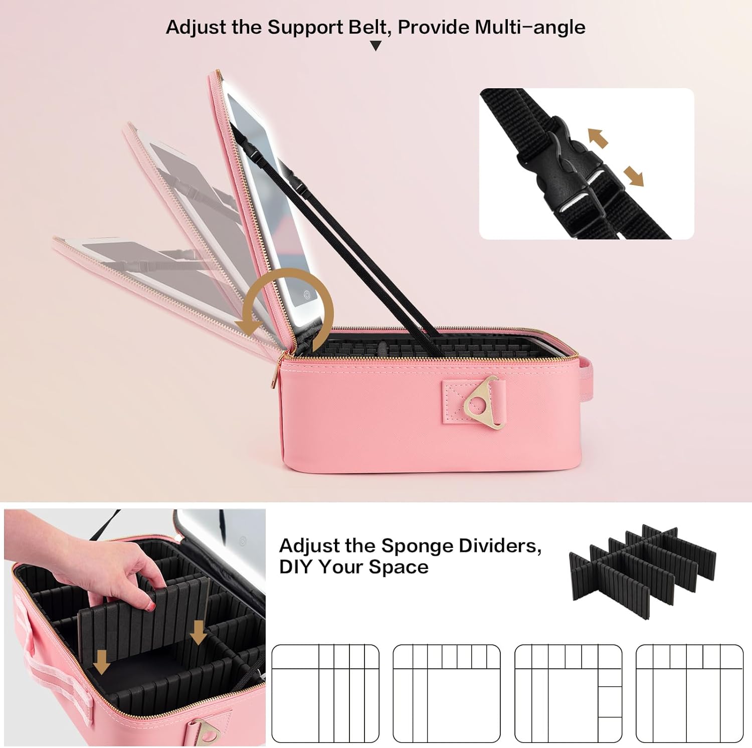 Grote capaciteit make-up tas 1 - Travel Accessories Case recensie en prijs